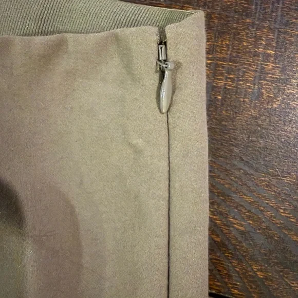 Vince Bobbi Ponte Leggings S Taupe Brown High Rise Ankle Pants - Picture 5 of 8